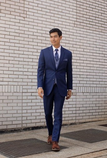 Blue Wedding Suit